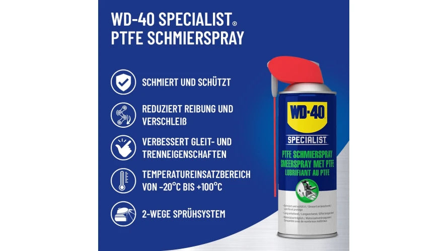 WD 40 Smeerspray PTFE 400 ml
