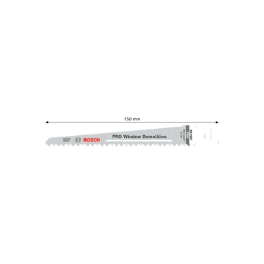 Reciprozaagblad Window Demolition - PRO S611DF - 150 mm - 2 / 5 / 25 / 100 Stuks