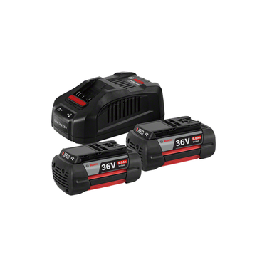 Bosch PRO 2 x GBA 36V 6.0Ah + GAL 3680 CV Starterset