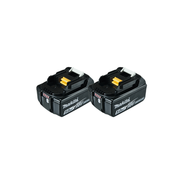 MAKITA 18V-5Ah Batterij pack 2 st