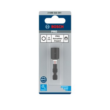 Bosch PRO Nutsetter Impact Socket 8 x 50 mm