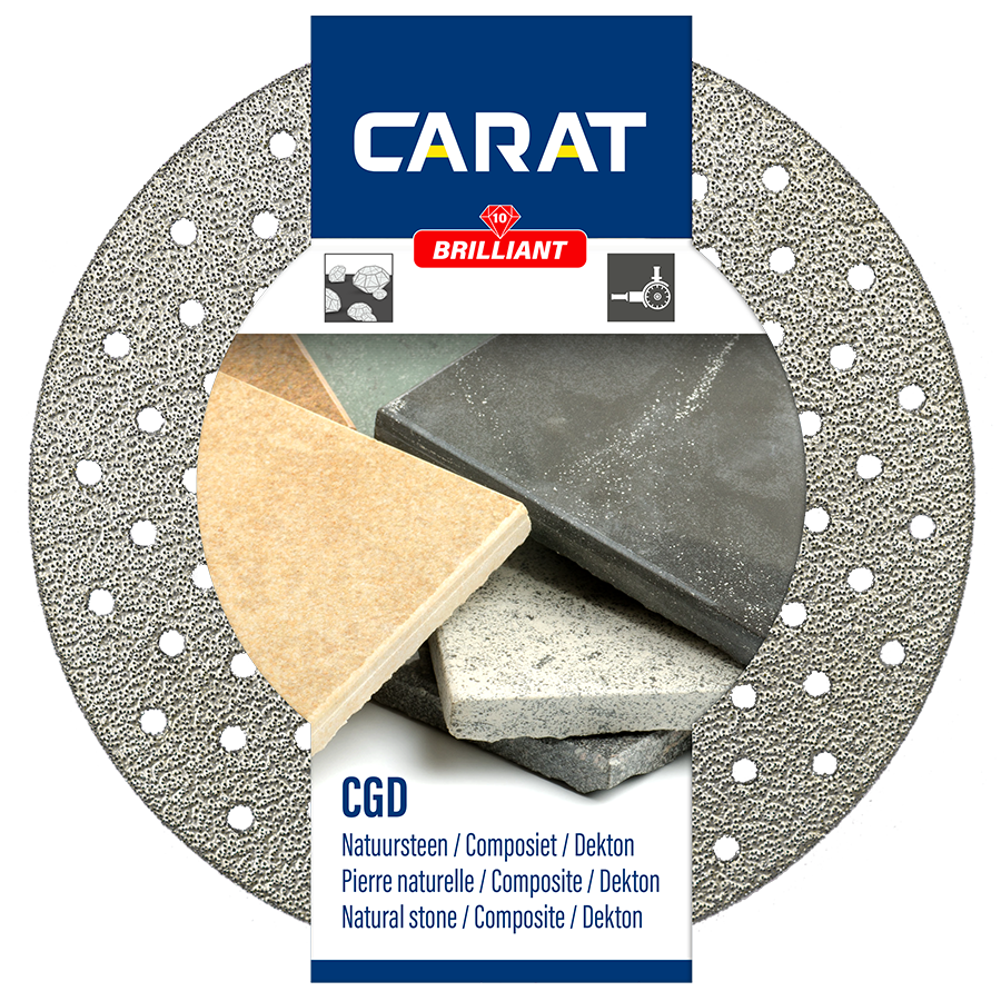 Premium Natuursteen & Dekton Zaagblad Type CGD 125 mm
