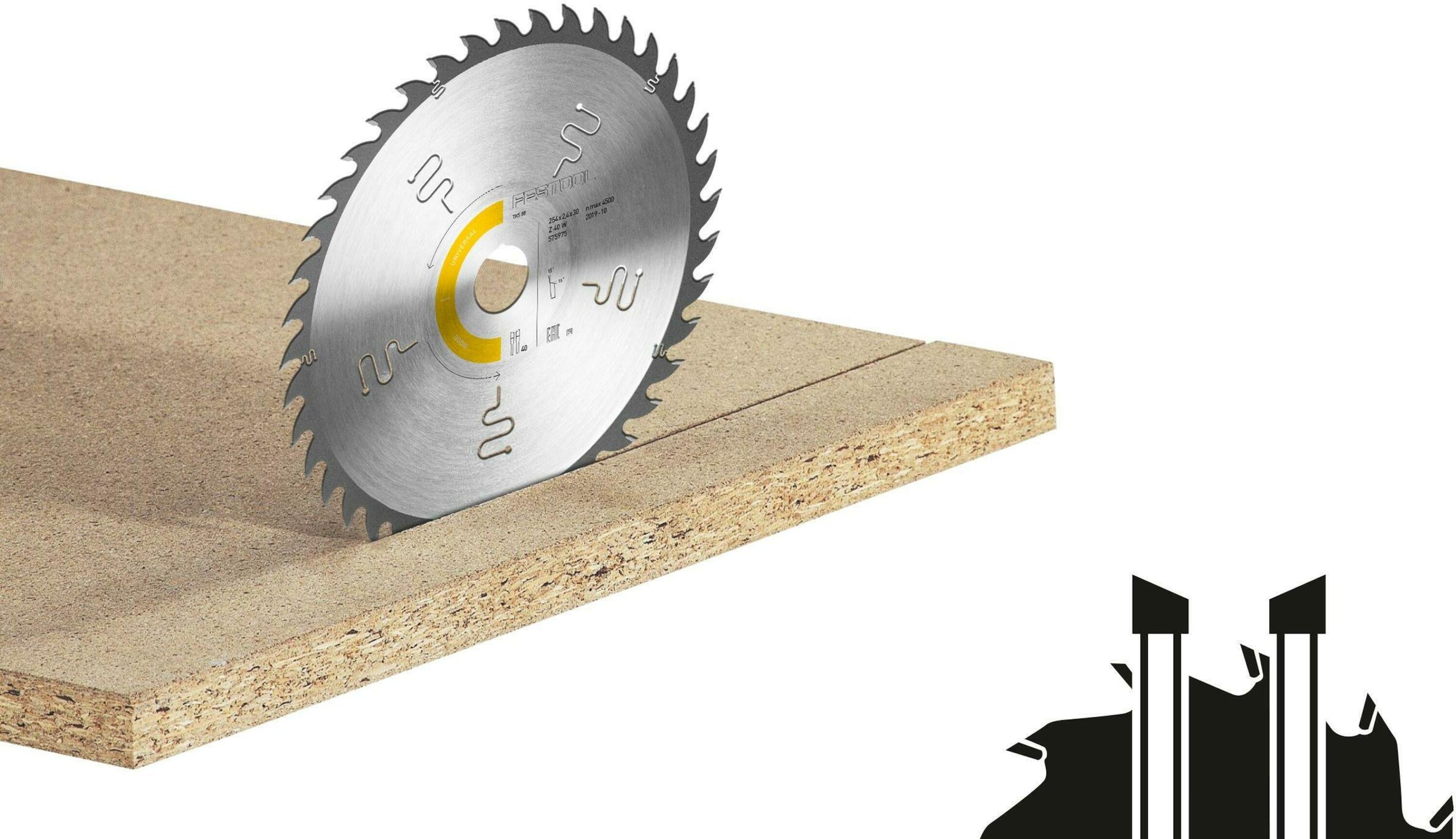 FESTOOL HW 254x2,4x30 W40 Cirkelzaagblad