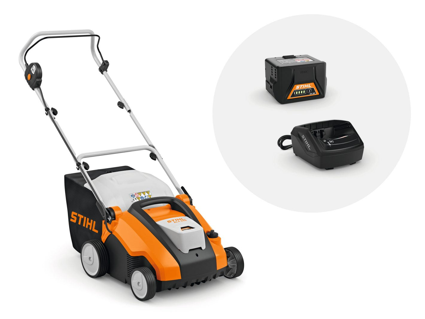 RLA 240 - Accu Verticuteermachine