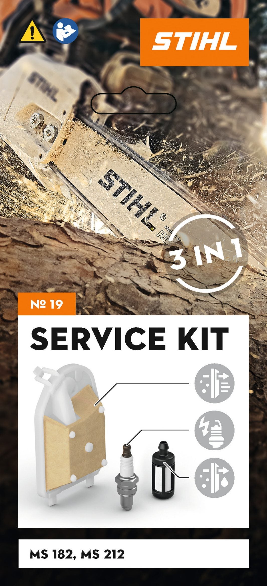 Service Kit 19 voor MS 182 en MS 212
