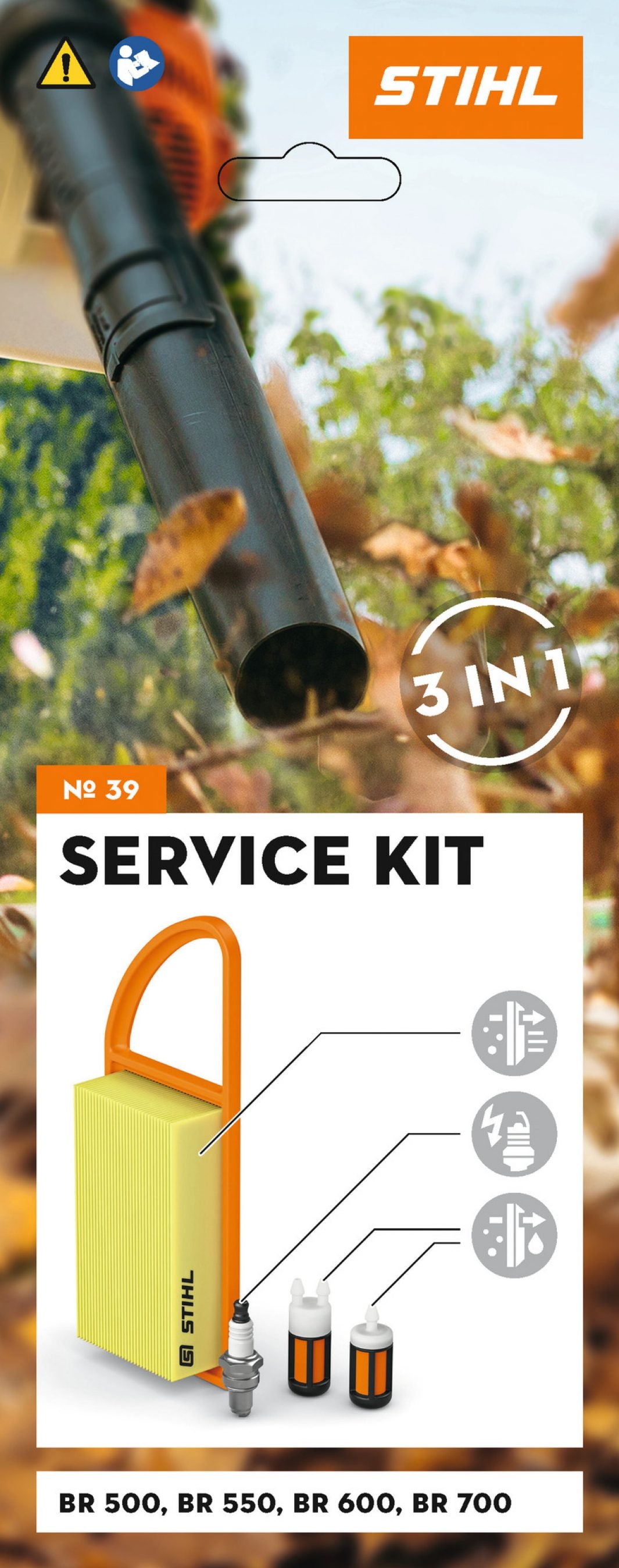 Service Kit 39 voor BR 500, BR 550, BR 600 en BR 700