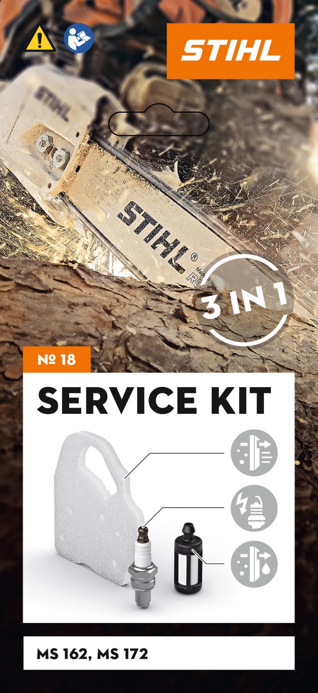 Service Kit 18 voor MS 162 en MS 172