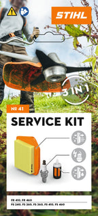Service Kit 41 voor FR 410, FR 460, FR 480 C-E, FS 240, FR 260 en FR 360