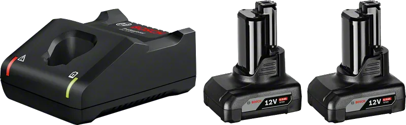 2 x GBA 12V 6.0Ah + GAL 12V-40