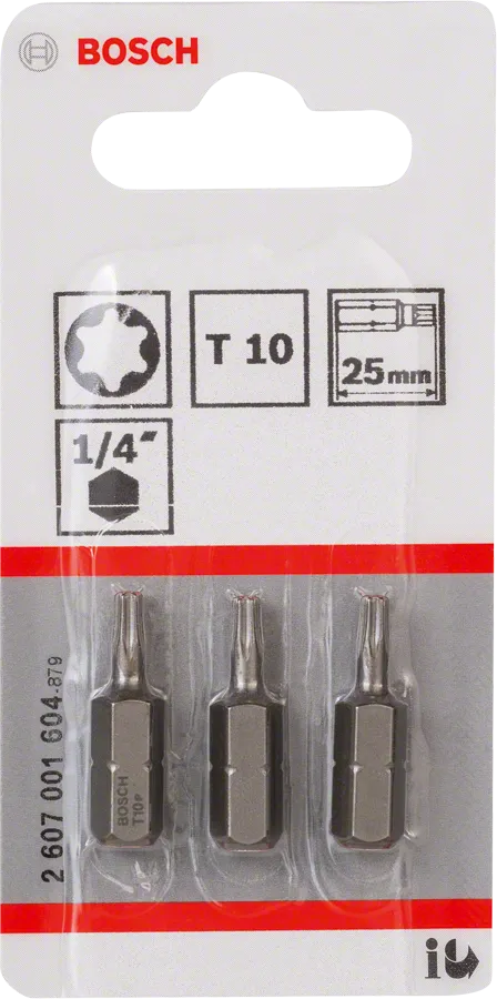 Bit extra-hard T10 – 25 mm