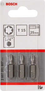 Bit extra-hard T15 – 25 mm
