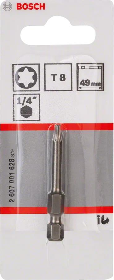 Bit extra-hard T8 – 49 mm, 1 stuk