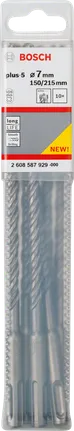Bosch SDS Plus-5 Hamerboor, 7 mm (set van 10)