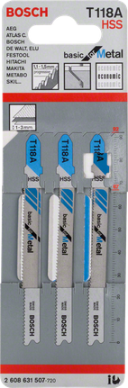 T 118 A Basic for Metal Decoupeerzaagblad