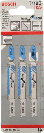 T 118 B Basic for Metal Decoupeerzaagblad