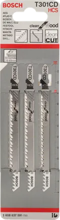 T 301 CD Clean for Wood decoupeerzaagblad