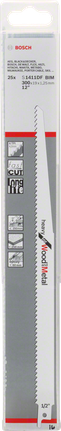 Bosch S 1411 DF Heavy for Wood &amp; Metal – 100 Stuks (300 mm)
