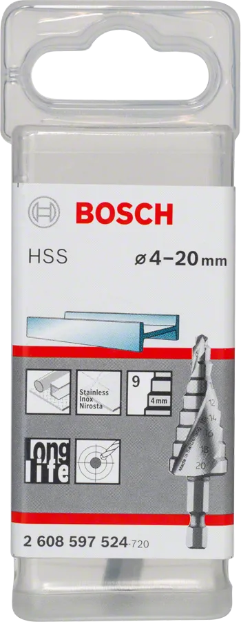 HSS Trappenboor Zeskantschacht