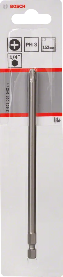 Bosch PH3 Extra Hard Schroevendraaierbit 152 mm – 1 St
