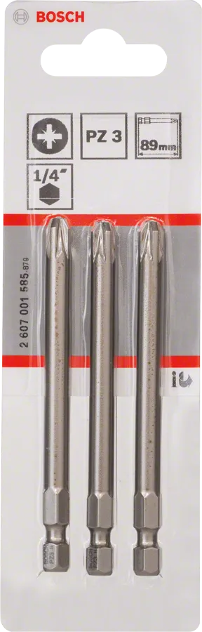 Bosch PZ3 Extra Hard Schroevendraaierbit 89mm