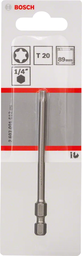 Bit extra-hard T20 – 89 mm, 1 stuk
