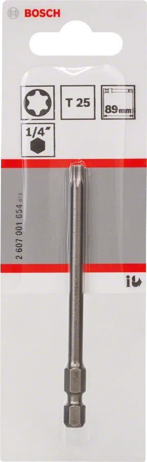 Bit extra-hard T25 – 89 mm, 1 stuk