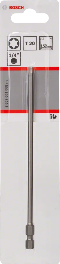 Bit extra-hard T20 – 152 mm, 1 stuk