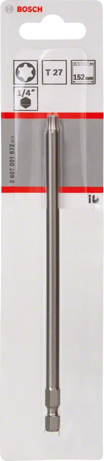 Bosch schroevendraaierbit Extra Hard T27 152 mm