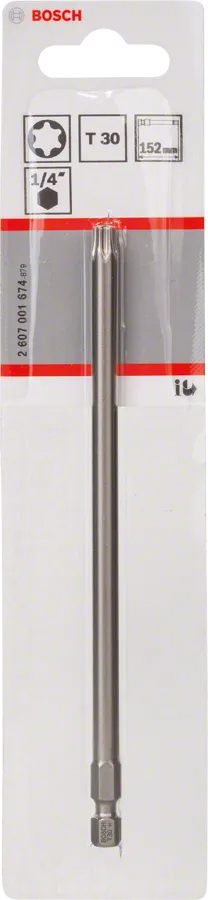Bosch schroevendraaierbit Extra Hard T30 152 mm