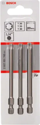 Bosch 3-delige Bitset Extra Hard T20–T25–T30