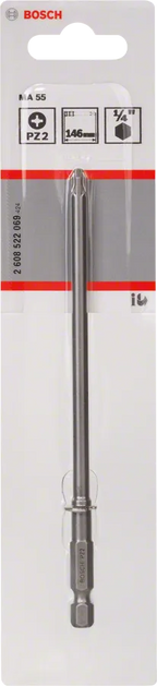 Bosch PZ2 Extra Hard Schroevendraaierbit 145mm