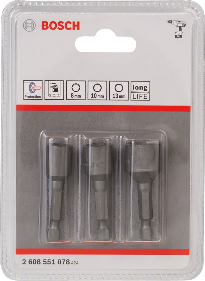 Extra Hard doppenset, 3 Stuks