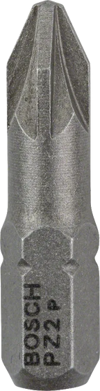 Bosch PZ2 Extra Hard Schroevendraaierbit 25 mm – 100 St