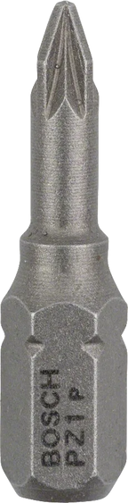 Bosch PZ1 Extra Hard Schroevendraaierbit 25 mm – 100 St