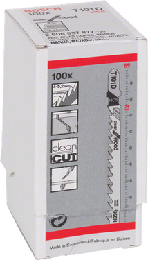 Decoupeerzaagblad Clean for Wood - T 101 D - 100 mm