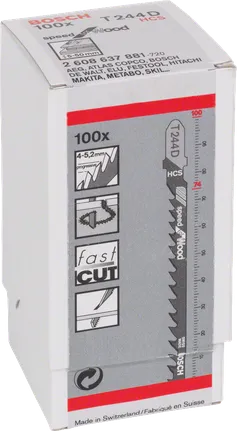T 244 D Speed for Wood Decoupeerzaagblad