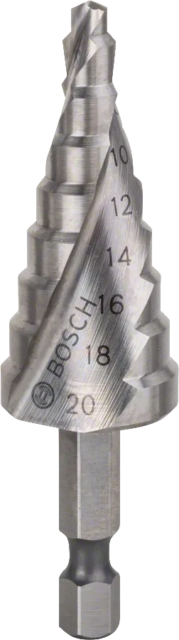 HSS Trappenboor Zeskantschacht