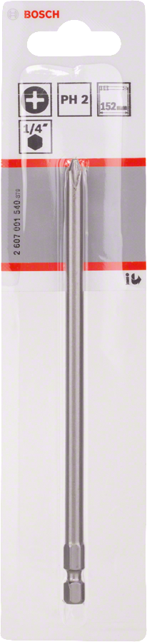 Bosch PH2 Extra Hard Schroevendraaierbit 25 mm – 25 St