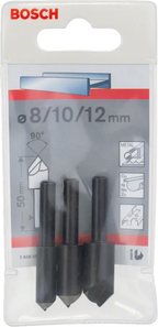 HSS Verzinkboren, Cilindrische Schacht, Set