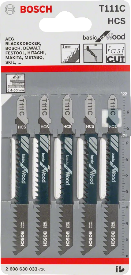 T 111 C Basic for Wood decoupeerzaagblad