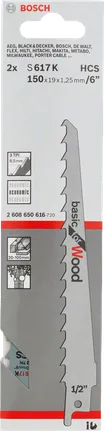 Bosch Reciprozaagblad S 617 K