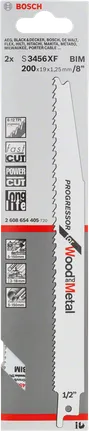 Bosch S 3456 XF Reciprocityzaagblad – 2 stuks