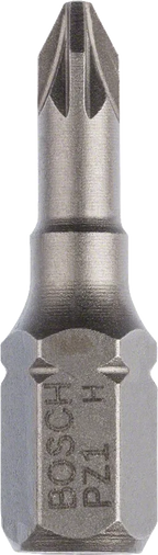 Bosch PZ1 Extra Hard Schroevendraaierbit 25 mm – 10 St
