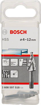 HSS Step Drill 4–12 mm