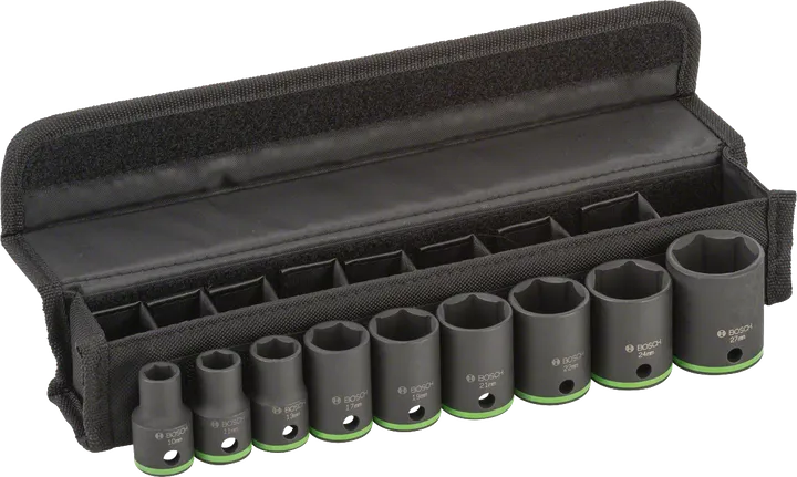 9-Delige Doppenset 10–27 mm (1/2 inch)