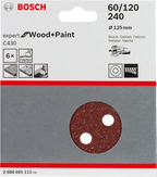 Schuurblad C430 (125 mm,8 gaten)