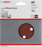 Schuurblad C430 (150 mm, 6 gaten)