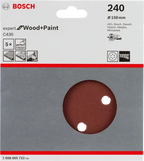 Schuurblad C430 (150 mm, 6 gaten)