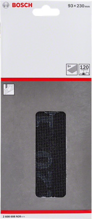 Schuurrooster (93×230 mm, korrel 80)