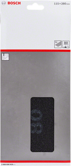 Schuurrooster (115×280 mm, korrel 80)